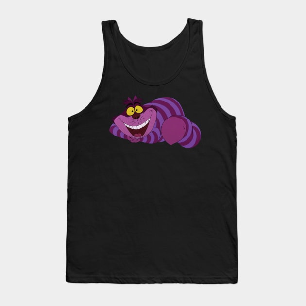 Cheshire the Cat - Classic Alice in Wonderland Tank Top by Window House